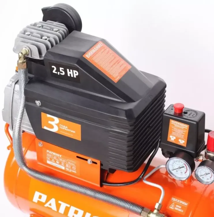 Компрессор масляный поршневой прямой привод PATRIOT PRO 24-260 купить в Перми