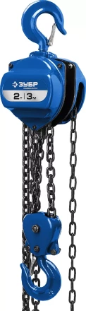 Таль цепная &quot;ТШ-2-3&quot; шестеренная, ЗУБР Профессионал 43081-2, 2т / 3м 43081-2_z01 купить в Перми