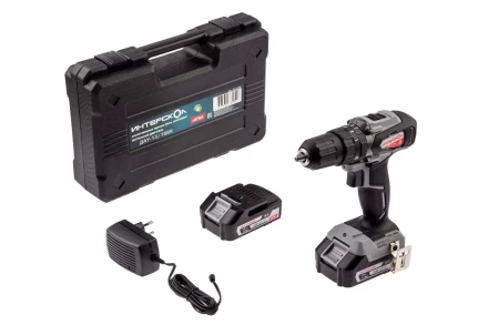Аккумуляторная дрель-шуруповерт ИНТЕРСКОЛ ДАУ-13/18ВК (573.1.2.70) Li-ion АПИ (кейс, 2 х 1,5Ач, ЗУ) купить в Перми