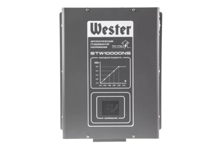Стабилизатор напряжения WESTER STW10000NS купить в Перми