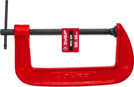 ЗУБР МСС-150, 150 мм, чугунная струбцина (32244-150) купить в Перми