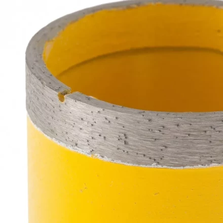 Сверло алмазное по керамограниту 60мм мокрое резание М14 DENZEL 72691 купить в Перми