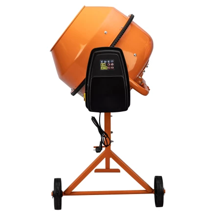 Бетоносмеситель БСЕ-160П, 160 л, 700 Вт, полиамидный венец// Сибртех 95508 купить в Перми