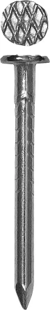 Гвозди ЗУБР оцинкованные строительные по дереву/листовому металлу, 4,0х100мм, ТФ6, 10шт 4-305036-40-100 купить в Перми