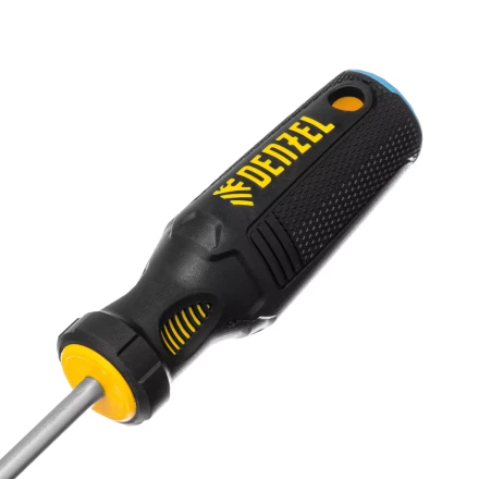 Отвертка, SL6x150 мм, S2, 3к рукоятка Denzel 121997 купить в Перми