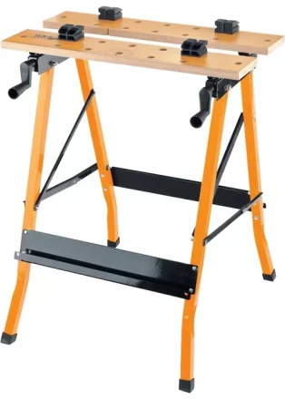 Верстак-тиски, 640 х 520 х 790 мм, портативный  SPARTA 257055 купить в Перми