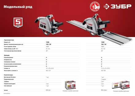 Пила циркулярная погружная ПП-55 серия МАСТЕР купить в Перми