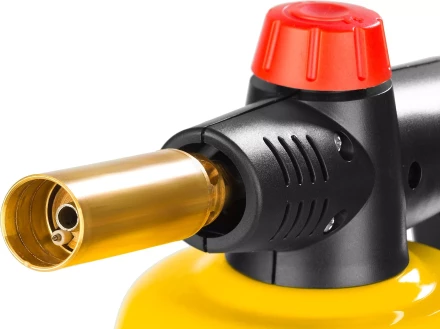 Паяльная лампа газовая STAYER &quot;MASTER&quot;, на баллон, с пьезоподжигом, регулировка пламени, 1850С 55590 купить в Перми