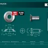 Разметочный рейсмус 34291-S купить в Перми