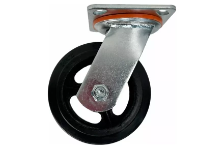 Аппаратное поворотное колесо большегрузное HITCH 100*50 резина черная SCd42 (SZ084994) купить в Перми