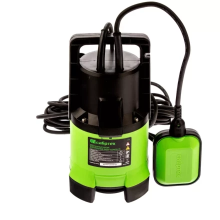 Дренажный насос для грязной воды Сибртех СДН650-35 97264 купить в Перми