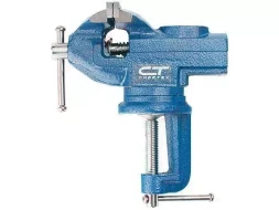 Тиски слесарные настольные поворотные ширина рабочих губок 65мм наковальня СИБРТЕХ 18672