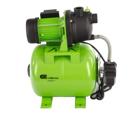 Насосная станция НС850-П, 850 Вт, напор 42 м, 3500 л/ч, ресивер 19 л Сибртех 97248 купить в Перми