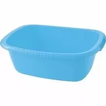 Таз пластмассовый прямоугольный Elfe light 24л голубой 92992 купить в Перми