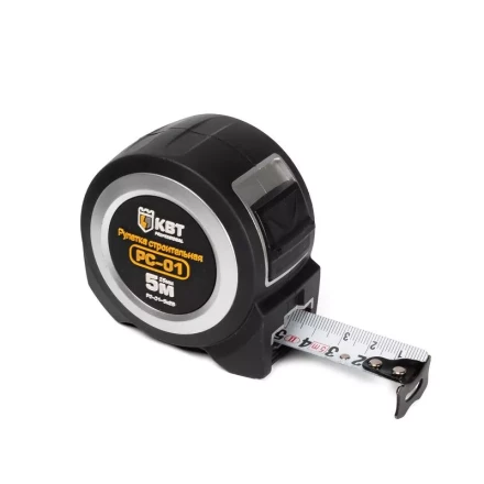 Рулетка строительная РС-01-5х25 КВТ купить в Перми