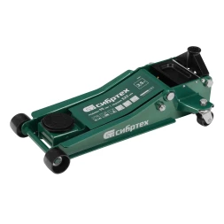 Домкрат гидравлический подкатной, 3,5 т, 95-520 мм, быстрый подъем, низкий подхват, проф.// Сибртех 50851