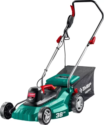 ЗУБР 1700 Вт, ш/с 38 см, сетевая газонокосилка (ГСЦ-38-1700) купить в Перми