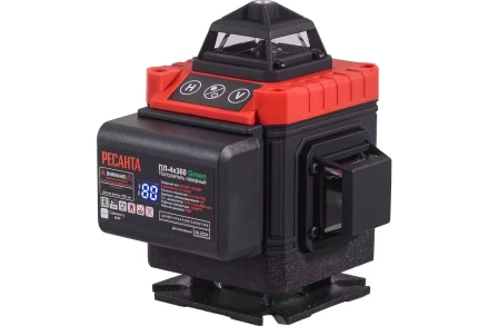 Построитель лазерный ПЛ-4Х360 Green Ресанта 61/10/544 купить в Перми