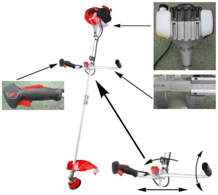 Бензокоса Elitech БТ 43 купить в Перми