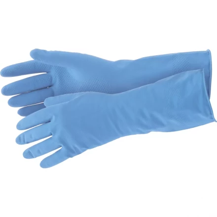 Перчатки хозяйственные латексные c хлопковым напылением L Elfe 67887 купить в Перми