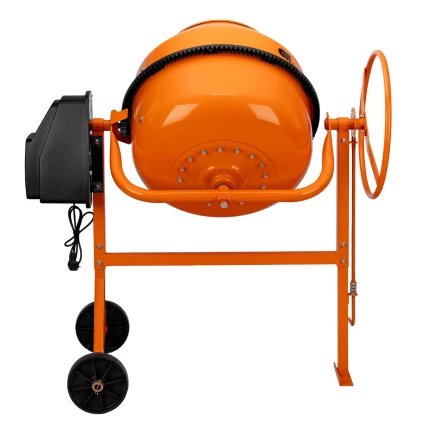 Бетоносмеситель БСЕ-180П, 180 л, 700 Вт, полиамидный венец// Сибртех 95509 купить в Перми