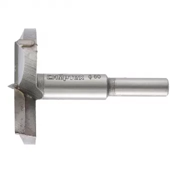 Сверло Форстнера по дереву 60 мм цилиндрический хвостовик СИБРТЕХ 704860 купить в Перми