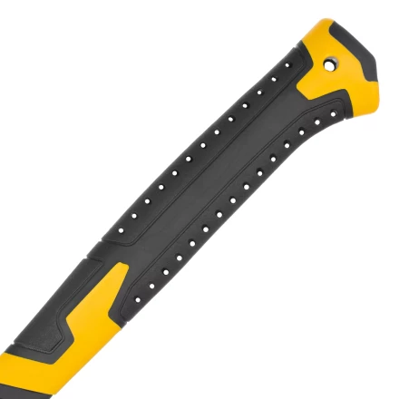 Молоток каменщика Denzel 10633, 680 г, цельнокованый, двухкомпонентная обрезиненная рукоятка купить в Перми