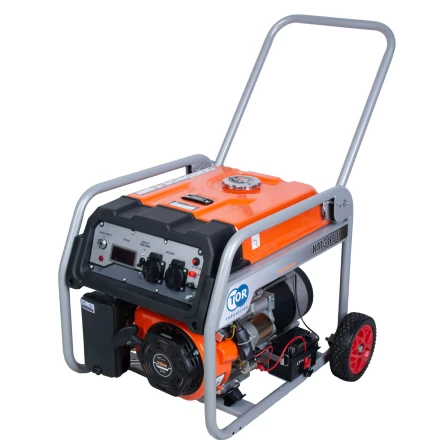Генератор бензиновый TOR KM3800H 2,5 кВт 220В 16 л с электростартером и колесами 1018114 купить в Перми