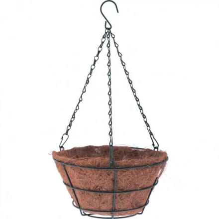 Кашпо подвесное Ротанг, конус D 30 см Palisad 69063 купить в Перми