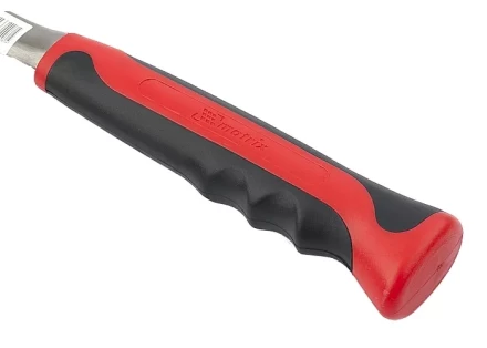 Молоток-гвоздодер 450 г цельнометаллический двухкомпонентная рукоятка MATRIX 10460 купить в Перми