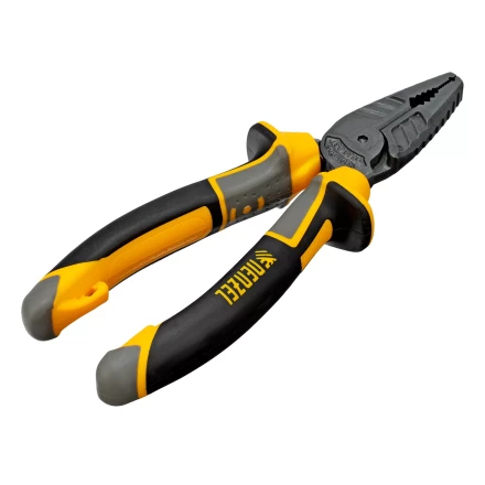 Плоскогубцы комбинированные 165 мм Denzel 17080, трехкомпонентные рукоятки купить в Перми