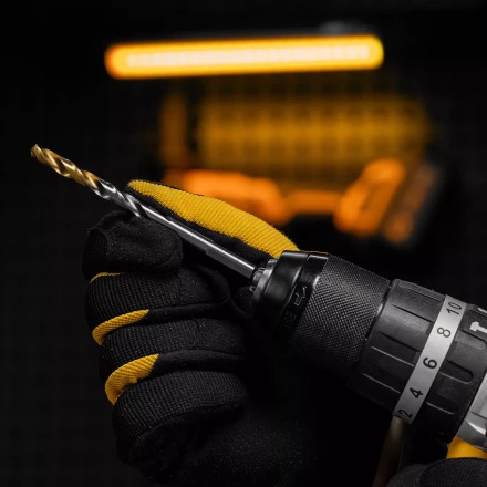 Сверло спиральное по металлу Denzel  6,5 x 100 мм, Р6М5, Golden Tip 718236 купить в Перми