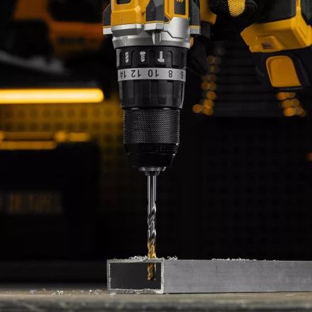 Сверло спиральное по металлу Denzel  6,5 x 100 мм, Р6М5, Golden Tip 718236 купить в Перми