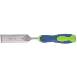 Долото-стамеска 30мм двухкомпонентная рукоятка Сибртех артикул 24495