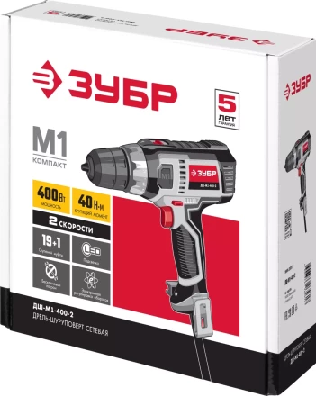 Дрель-шуруповерт сетевая ДШ-М1-400-2 серия МАСТЕР купить в Перми