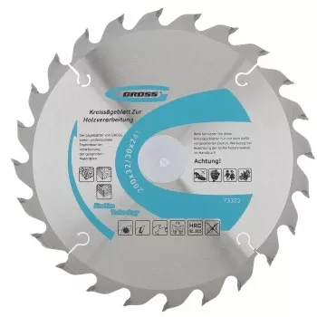 Пильный диск по дереву 200 x 32/30 x 24Т GROSS 73322 купить в Перми