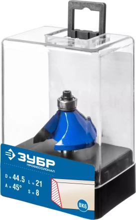 Фреза кромочная калевочная(фасочная) №9 с подшипником 127мм серия ПРОФЕССИОНАЛ купить в Перми