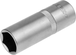 Свечная торцовая головка ЗУБР 1/2? 16 мм с резиновой вставкой 27728-16