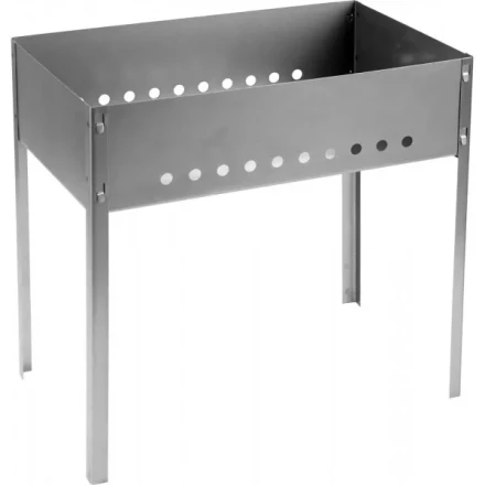 Мангал GRINDA &quot;BARBECUE&quot;, толщина 0,8мм, в коробке, 500х300х500мм 427782 купить в Перми