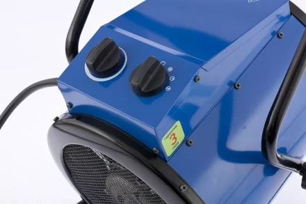 Тепловая пушка ТВ-9 380 В 3 режима вентилятор 4500-9000 Вт Сибртех 96435 купить в Перми