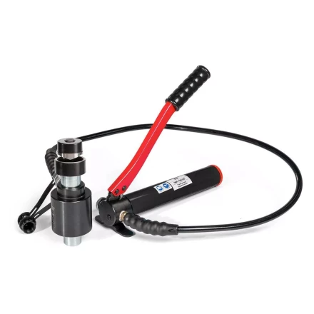 Пресс гидравлический помповый КВТ ПГПО-115 для пробивки отверстий в стальных листах (88211) купить в Перми