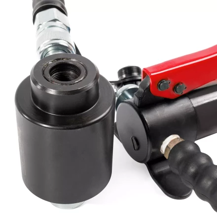 Пресс гидравлический помповый КВТ ПГПО-115 для пробивки отверстий в стальных листах (88211) купить в Перми