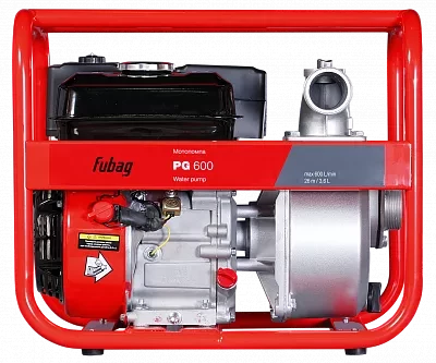 Мотопомпа Fubag PG 600 для чистой воды купить в Перми