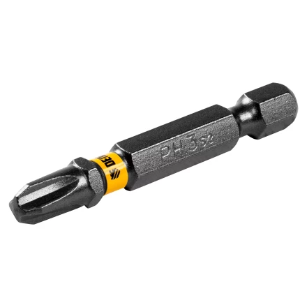 Бита PH3х50, сталь S2, шестигранный профиль, 10 шт. Е 6,3 Denzel 11650 купить в Перми