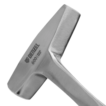 Молоток слесарный 600 г, цельнометаллический, двухкомпонентная рукоятка Denzel 10404 купить в Перми