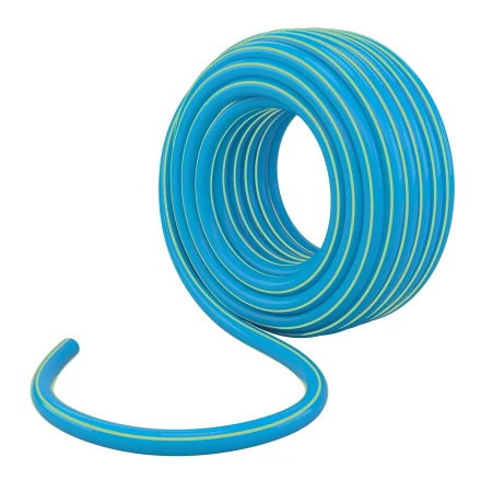 Шланг поливочный армированный Palisad 3 слойный ТЭП 3/4&#039;&#039;, 35 м, лазурный 67109 купить в Перми