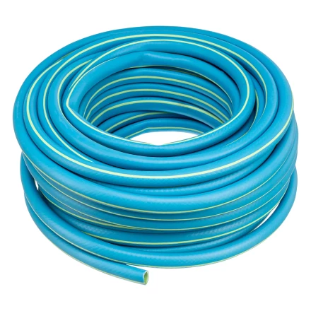 Шланг поливочный армированный Palisad 3 слойный ТЭП 3/4&#039;&#039;, 35 м, лазурный 67109 купить в Перми