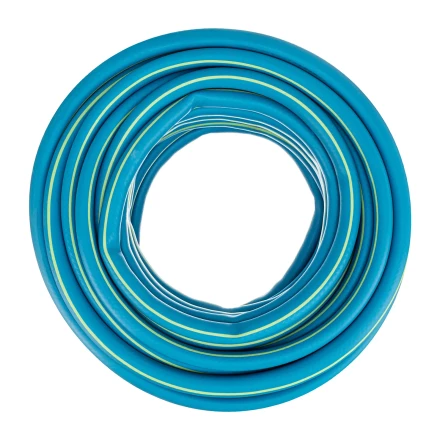 Шланг поливочный армированный Palisad 3 слойный ТЭП 3/4&#039;&#039;, 35 м, лазурный 67109 купить в Перми