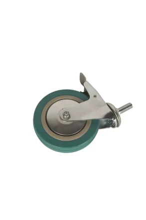 Колесо аппаратное поворотное SCtgb 55 125 мм с болтом и тормозом (N) 1043000 купить в Перми