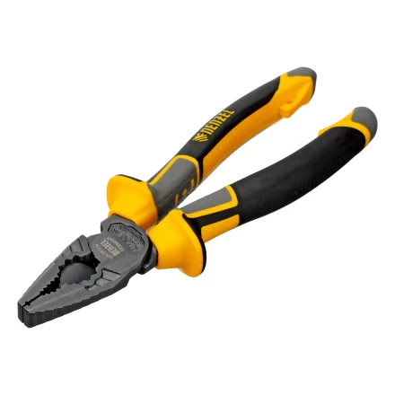 Плоскогубцы комбинированные 180 мм Denzel 17081, трехкомпонентные рукоятки купить в Перми